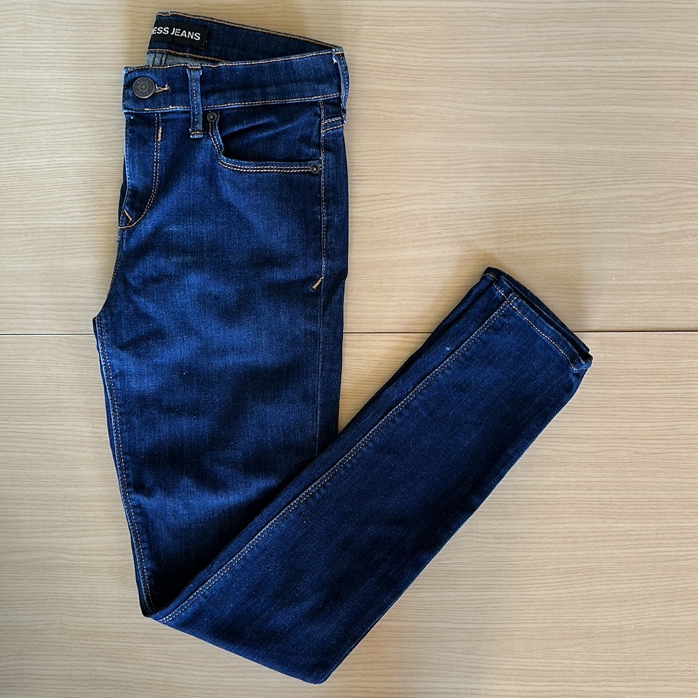 Express Mid Rise Jean Leggings Size 0